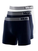 Kit com 3 Cuecas Boxer Mash 710.01 Colorido