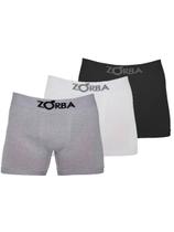 Kit com 3 Cuecas Boxer Zorba 781 Colorido