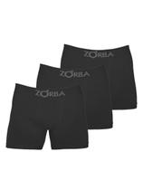 Kit com 3 Cuecas Boxer Zorba 781