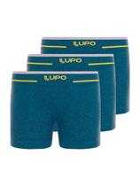 Kit com 3 Cuecas Infantil Boxer Lupinho 137-010 Kit com 3 Cuecas Infantil Boxer Lupinho 137-010