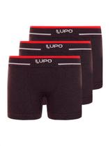 Kit com 3 Cuecas Infantil Boxer Lupinho 137-010