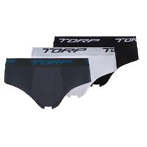 Kit Com 3 Cuecas Slip Juvenil De Algodão - Torp