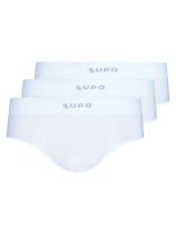 Kit com 3 Cuecas Slip Lupo 681-001