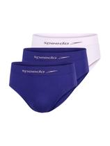 Kit com 3 Cuecas Slip Speedo 4280 Colorido