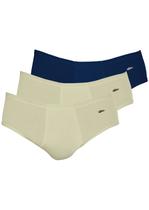 Kit com 3 Cuecas Slip Zorba com Abertura 172 Colorido