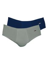 Kit com 3 Cuecas Slip Zorba com Abertura 172 Plus Size Colorido