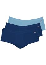 Kit com 3 Cuecas Slip Zorba com Abertura 185 Colorido Kit com 3 Cuecas Slip Zorba com Abertura 185 Colorido