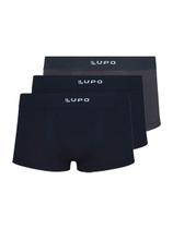 Kit com 3 Cuecas Sunga Lupo 656-001 Colorido Kit com 3 Cuecas Sunga Lupo 656-001 Colorido