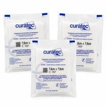 Kit com 3 curativo com petrolatum curatec 7,6x7,6 Kit com 3 curativo com petrolatum curatec 7,6x7,6