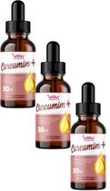 Kit Com 3 Curc+ Colágeno Tipo II em Gotas 30ml Nataly