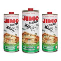 Kit Com 3 Dedetizador Incolor Anti Cupim Jimo Lata Com 900ml Kit Com 3 Dedetizador Incolor Anti Cupim Jimo Lata Com 900ml
