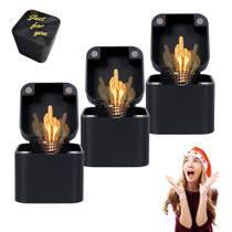 Kit com 3 Dedos do Meio em Caixa - Brincadeira Engraçada para Adultos Kit com 3 Dedos do Meio em Caixa - Brincadeira Engraçada para Adultos