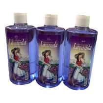Kit com 3 Deo-Colônia Lavanda Halley Original 500 ml