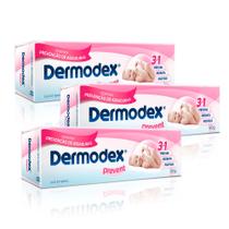 Kit com 3 Dermodex Prevent 60g cada