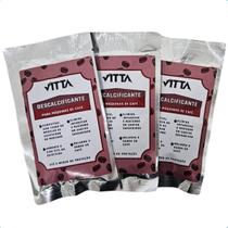 Kit com 3 Descalcificantes em Pó Para Limpeza de Cafeteira