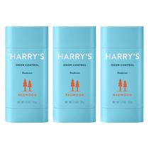 Kit com 3 Desodorantes Harry's Men Odor Control - Sem Alumínio