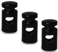 Kit Com 3 Desviador De Cabo Para Pendentes Lustre Preto