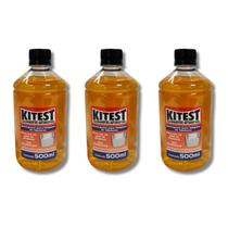 Kit Com 3 Detergentes para Limpeza Bico Ultrassom 500ml - Kitest
