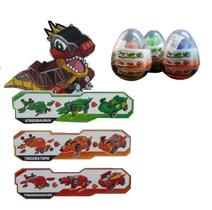 Kit com 3 Dinossauros Transformes Blocos de Montra na Capsula Tleg - Colecionável Kit com 3 Dinossauros Transformes Blocos de Montra na Capsula Tleg - Colecionável