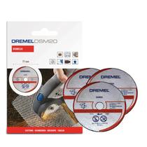 Kit com 3 Discos de Corte para Metal Dremel DSM510 para Dremel Saw 2 615 S51 0JB Kit com 3 Discos de Corte para Metal Dremel DSM510 para Dremel Saw 2 615 S51 0JB