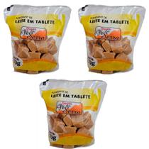 Kit com 3 Doce de Leite Mineiro Puro em Cubinhos 200g Doces Pé da Serra Kit com 3 Doce de Leite Mineiro Puro em Cubinhos 200g Doces Pé da Serra