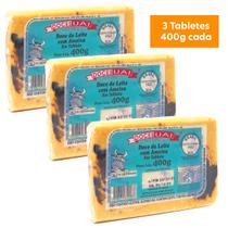 Kit com 3 Doces de Leite com Ameixa Mineiro - Doces Uai 400g