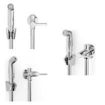 Kit com 3 Ducha Higiênica com Derivação Lix Cromado Celite