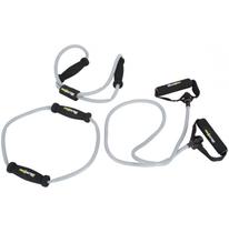 Kit com 3 Elásticos Extensores em Látex com Pega em EVA - Proaction - G184 Kit com 3 Elásticos Extensores em Látex com Pega em EVA - Proaction - G184
