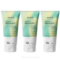 Kit Com 3 Esfoliante para os Pés 100g Dia a Dia Labotrat