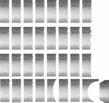 Kit com 3 Espátulas Decorativa Para Confeitar Bolo Aço Inox