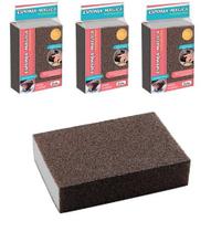 Kit com 3 Esponjas Magicas Tira Manchas Riscos Ferrugem Sujeiras Pesada Kit com 3 Esponjas Magicas Tira Manchas Riscos Ferrugem Sujeiras Pesada
