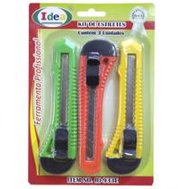 Kit com 3 Estiletes Coloridos