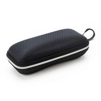Kit Com 3 Estojos Porta Óculos Preto Com Zíper Eyewear