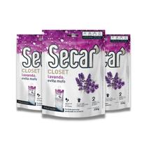 Kit Com 3 Evita Mofo Secar Original Closet Gaveta Guarda Roupa Cheirinho Lavanda 250g Kit Com 3 Evita Mofo Secar Original Closet Gaveta Guarda Roupa Cheirinho Lavanda 250g