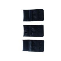 Kit com 3 extensores para sutiã - Extensor para alongar a Circunferencia 2 ganchos 2 Regulagens 5 CM Kit com 3 extensores para sutiã - Extensor para alongar a Circunferencia 2 ganchos 2 Regulagens 5 CM