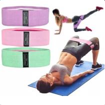 Kit com 3 Faixas Elásticas Profissionais