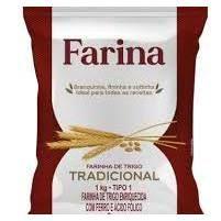 KIT COM 3 - Farinha de Trigo Primor 1Kg . NOVA EMBALAGEM