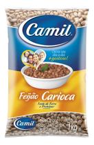 Kit Com 3 Feijao Carioca Tipo 1 Selecionado Camil Pacote 1Kg -