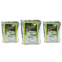 Kit Com 3 Fertilizantes Orgânico Bio Bokashi Farelado 500g