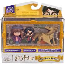 Kit com 3 figuras harry potter o calice de fogo sunny