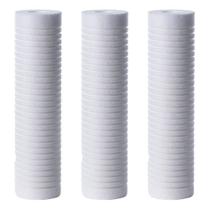 Kit com 3 Filtro Refil 9.3/4" Polipropileno 25 Micra - Para Filtro de Caixa D'Água, Cavalete e outros - Aquaplus Kit com 3 Filtro Refil 9.3/4" Polipropileno 25 Micra - Para Filtro de Caixa D'Água, Cavalete e outros - Aquaplus