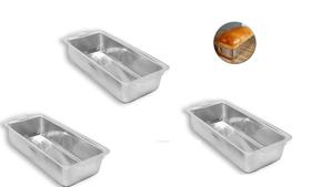 Kit Com 3 Forma De Pão Alumínio Polido Premium IF 35 Tamanho 3 De 31 cm **A maior da Magalu** Kit Com 3 Forma De Pão Alumínio Polido Premium IF 35 Tamanho 3 De 31 cm **A maior da Magalu**