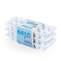 Kit com 3 formas de gelo - delta útil