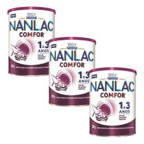 Kit com 3 Fórmula Infantil Nanlac Comfor 800g - Nestlé