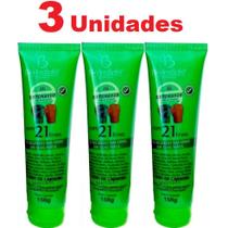 Kit com 3 Gel Detonador com 21 Ervas 150g Bio Instinto