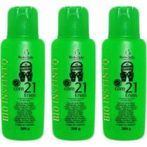 Kit Com 3 Gel Detonador Com 21 Ervas 200G Bio Instinto