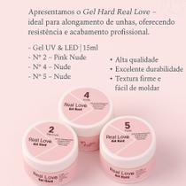 Kit com 3 Gel Hard Real Love