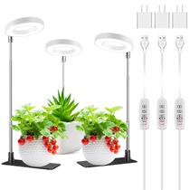 Kit com 3 Grow Lights Kullsinss Full Spectrum para Plantas de Interior