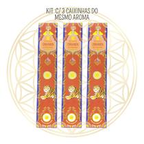 KIT Com 3 Incensos de Massala SreeVani Indian Heritage Varetas