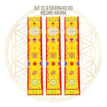 KIT Com 3 Incensos de Massala SreeVani Indian Heritage Varetas KIT Com 3 Incensos de Massala SreeVani Indian Heritage Varetas